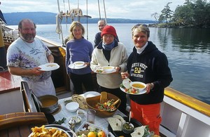 Maple Leaf lunch photo copyright SW taken at  and featuring the  class