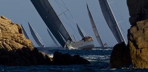 Maxi division heads upwind - Maxi Yacht Rolex Cup photo copyright  Rolex / Carlo Borlenghi http://www.carloborlenghi.net taken at  and featuring the  class
