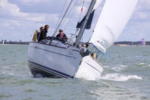 New in the Club Class was Roger Pennock Dufour 34 Safia photo copyright Eddie Mays - copyright http://www.eddiemays.com taken at  and featuring the  class
