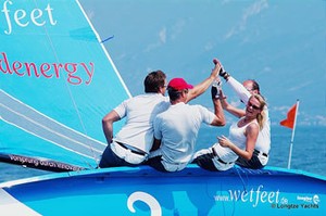 Overall winner of the 2010 tour, Wet Feet photo copyright Longtze Yachts taken at  and featuring the  class