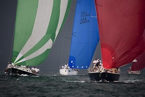 PUGWASH and CHRISTOPHER DRAGON sailing in the J122 class.  New York Yacht Club Race Week photo copyright  Rolex / Dan Nerney taken at  and featuring the  class