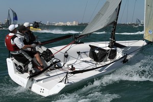 Russell Lucas, Shimmer - Audi Melges 20 Miami Winter Series photo copyright 2010 JOY / International Audi Melges 20 Class Association http://melges20.com/ taken at  and featuring the  class