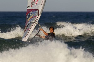 Pierre Mortefon - 2010 Catalunya – Costa Brava (Spain) PWA Slalom World Cup - Day 3 photo copyright  John Carter / PWA http://www.pwaworldtour.com taken at  and featuring the  class