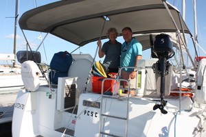 QLD Beneteau Cup 2010\QLD Beneteau Cup Maryke and Brad Barker of Tuan - Ensign Yachts QLD Beneteau Cup and French Yacht Challenge 2010 photo copyright Tracey Johnstone taken at  and featuring the  class