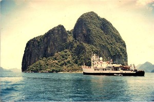RV Calypso At Anchor in the 70s photo copyright MIAA taken at  and featuring the  class
