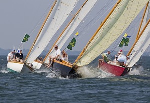 Racing in the S Class with SHONA and AQUILA. New York Yacht Club Race Week photo copyright  Rolex / Dan Nerney taken at  and featuring the  class