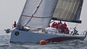 Ray Roberts STP65 Evolution Racing in action at the New York Yacht Club Race Week. photo copyright Daniel Forster http://www.DanielForster.com taken at  and featuring the  class