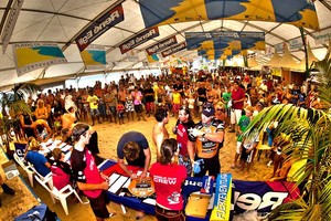 Registration - PWA Sotavento, Fuerteventura Grand Slam photo copyright  John Carter / PWA http://www.pwaworldtour.com taken at  and featuring the  class
