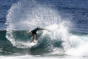 Robby Swift backside spray - PWA Cabo Verde day 3 photo copyright  John Carter / PWA http://www.pwaworldtour.com taken at  and featuring the  class