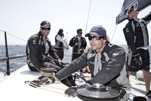 PORTUGAL, Cascais, AUDI MedCup, 16th May 2010,  Portugal Trophy, on board TP52 TEAMORIGIN photo copyright Ian Roman/TEAMORIGIN www.ianroman.com taken at  and featuring the  class