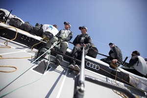 PORTUGAL, Cascais, AUDI MedCup, 16th May 2010,  Portugal Trophy, on board TP52 TEAMORIGIN photo copyright Ian Roman/TEAMORIGIN www.ianroman.com taken at  and featuring the  class