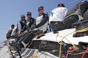 PORTUGAL, Cascais, AUDI MedCup, 16th May 2010,  Portugal Trophy, on board TP52 TEAMORIGIN photo copyright Ian Roman/TEAMORIGIN www.ianroman.com taken at  and featuring the  class