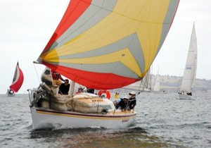 Rousabout (Graham Inglis) competing the 9-metre division of the Derwent Sailing Squadron final pennant day on Saurday - 2010 photo copyright  Andrea Francolini Photography http://www.afrancolini.com/ taken at  and featuring the  class