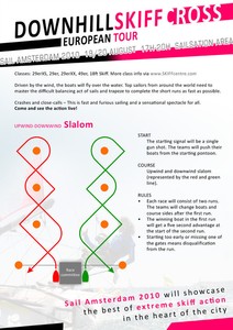Event Course Poster - Downhill Skiff Cross 2010 photo copyright 29erXX www.29erXX.com taken at  and featuring the  class