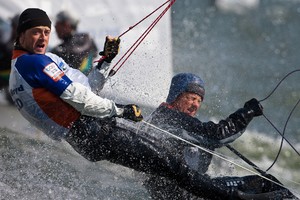 Day 3. 470 men. - Delta Lloyd Regatta 2010 photo copyright Sander van der Borch http://www.sandervanderborch.com taken at  and featuring the  class
