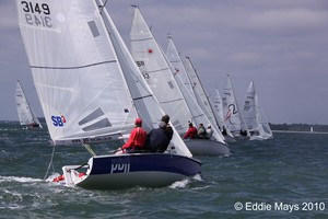 SB3 start Race 1 - Royal Southern Yacht Club - June Regatta 2010 photo copyright Eddie Mays - copyright http://www.eddiemays.com taken at  and featuring the  class