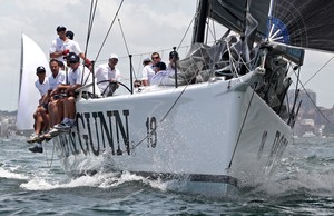 Bill Wild's Rodd and Gunn Wedgetail - SOLAS Big Boat Challenge 2010 photo copyright Crosbie Lorimer http://www.crosbielorimer.com taken at  and featuring the  class