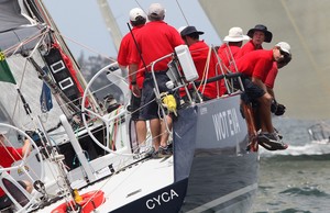 Wot Eva crew - SOLAS Big Boat Challenge 2010 photo copyright Crosbie Lorimer http://www.crosbielorimer.com taken at  and featuring the  class
