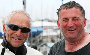 Steve Goacher and Phile Evans, 2010 European Champions, Flying Fifteen Class photo copyright Francois Richard taken at  and featuring the  class