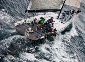 RAN, Sail n: GBR 7236R, Owner: Niklas Zennstrom, State: U.K, Division: IRC, Design: Jv 72Rolex Sydney Hobart Yacht Race  Start photo copyright  Rolex / Carlo Borlenghi http://www.carloborlenghi.net taken at  and featuring the  class