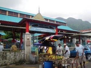 Seychelles - buying fresh fruit.JPG photo copyright Rolf and Irene Fricke taken at  and featuring the  class