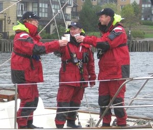 Silent Sound - a victory toast in Halifax photo copyright SW taken at  and featuring the  class