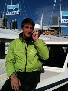 In Sydney for the debut of Greenline, Tilen Jakopin talks exclusively to MarineBusiness-World.com photo copyright North South Yachting http://www.northsouthyachting.com.au taken at  and featuring the  class