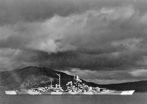 Tirpitz in the Altafjord photo copyright SW taken at  and featuring the  class