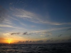 We could not wait to have the ocean all to ourselves again.JPG photo copyright Rolf and Irene Fricke taken at  and featuring the  class