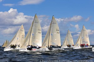 Day 3 - Marinepool Melges 24 World Championship 2010 photo copyright Pierrick Contin www.pierrickcontin.com taken at  and featuring the  class