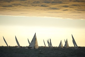  The 2010 J/80 World Championship, hosted by Sail Newport and Ida Lewis Yacht Club, Newport, RI. Race day 2 outside saw rain and sun with 20-25knts. This image belongs to  ©WWW.OUTSIDEIMAGES.COM Photo Credit must read © PAUL TODD/OUTSIDEIMAGES.COM or a 50 Euro fee is charge photo copyright Paul Todd/Outside Images http://www.outsideimages.com taken at  and featuring the  class