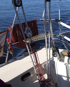 aa6 View of helm showing BB photo copyright SW taken at  and featuring the  class