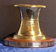 The Brass Spittoon trophy for the slowest yacht on handicap - NOSA Newport to Ensenada Race photo copyright Rich Roberts http://www.UnderTheSunPhotos.com taken at  and featuring the  class