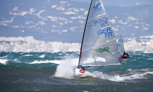 Finn class - Day 3, Princess Sofia Trophy, Palma 2010 photo copyright Nico Martinez http://www.nicomartinez.com taken at  and featuring the  class