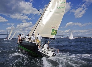 Christopher Dragon, Sail n¡ 12204, Owner: Andrew Weiss, City:Mamaronick, NY, Model J122, IRC 4 - New York Yacht Club Race Week at Newport presented by Rolex 2010 photo copyright  Rolex/Daniel Forster http://www.regattanews.com taken at  and featuring the  class
