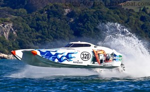 Doosan is the current leader of the Superboat Class. photo copyright Cathy Vercoe LuvMyBoat.com http://www.luvmyboat.com taken at  and featuring the  class