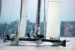 Alinghi in the Challenge Julius Baer 2010 photo copyright Chris Schmid/ Eyemage Media (copyright) http://www.eyemage.ch taken at  and featuring the  class