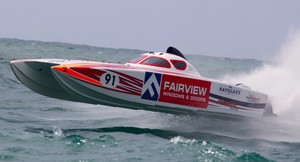 Fairview Windows and Doors returns for the final of the NZ Offshore Powerboats photo copyright Cathy Vercoe LuvMyBoat.com http://www.luvmyboat.com taken at  and featuring the  class