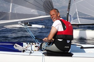 Peter Mosny - Finn World Masters photo copyright Tosca Zambra httP://www.fotozambra.it taken at  and featuring the  class