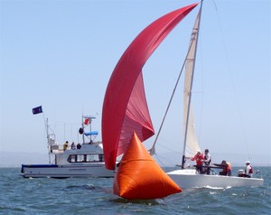 Porter- Brun takes the gun - Melges 24 2010 Yachting Cup SDYC Day One photo copyright Lynn Fitzpatrick taken at  and featuring the  class