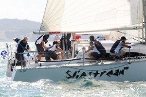 Slipstream sailed by Waka Racing have taken the NZ position in the BMW World Sailing Cup photo copyright SW taken at  and featuring the  class