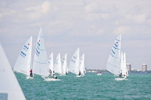 Star Class competition - Bacardi Miami Sailing Week 2010 photo copyright Star Bacardi Cup http://www.bacardicup.com taken at  and featuring the  class
