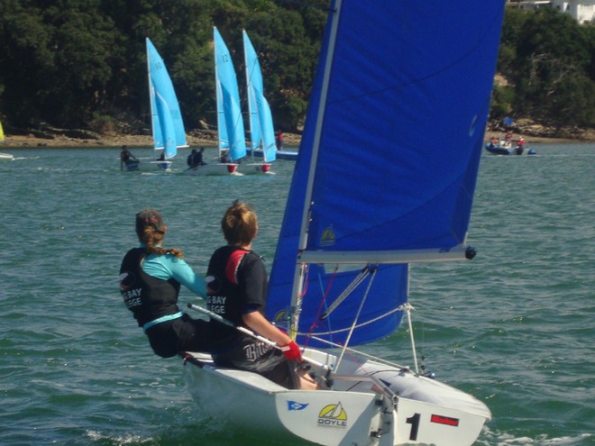 Harken Auckland Schools Cup Team Racing - 420’s at BBYC © Tait Photography Johnston