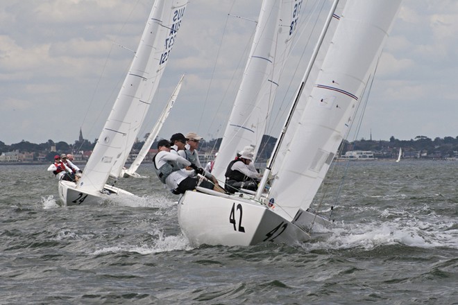 Tango makes her way up to the mark. - 2011 Etchells Victorian State Championships ©  Alex McKinnon Photography http://www.alexmckinnonphotography.com