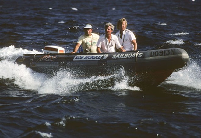 Bob on the handle bars with Bob Ross and Alan Sefton © Guy Gurney / www.guygurney.com