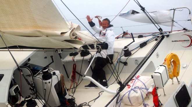 Class40 focus: Joe Harris and Gryphon Solo 2 - Global Solo Race 2013-14 © Gryphon Solo / http://www.gryphonsolo.com