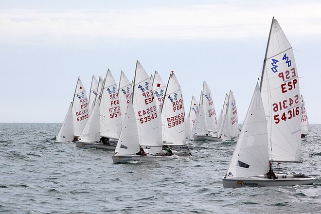 The first Ibérico gets underway at Tavira    © Pedro Mora (Sonomage/ Media Consulting) - (first) Campeonato Ibérico 420 / Iberian 420 Championship 2011 © Pedro Mora