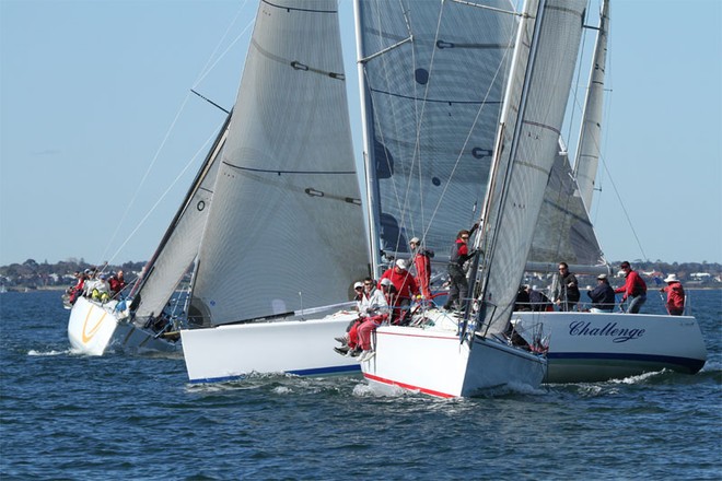 Audacious, Lou Abrahams’ Challenge and XLR8. - ORCV Winter Series ©  Alex McKinnon Photography http://www.alexmckinnonphotography.com