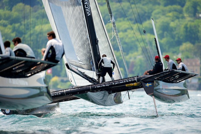 Aretmis Racing team during the 2nd day of Vulcain Trophy, Grand Prix Les Ambassadeurs D35  - Vulcain Trophy, Grand Prix Les Ambassadeurs D35  © Chris Schmid / Eyemage Media Schmid - Copyright http://www.eyemage.ch