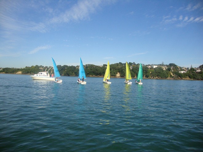 Harken Auckland Schools Cup Team Racing - 420’s at BBYC © Tait Photography Johnston